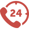 24/7 customer support hotline