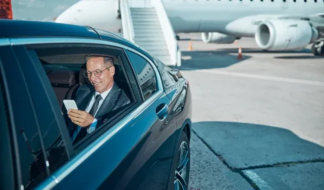 Pre-arranged Vancouver airport transfer vehicle