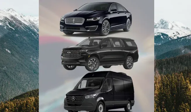 Private vehicle for a Vancouver to Whistler transfer