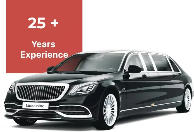 Luxury Vancouver limousine for airport transfers at YVR